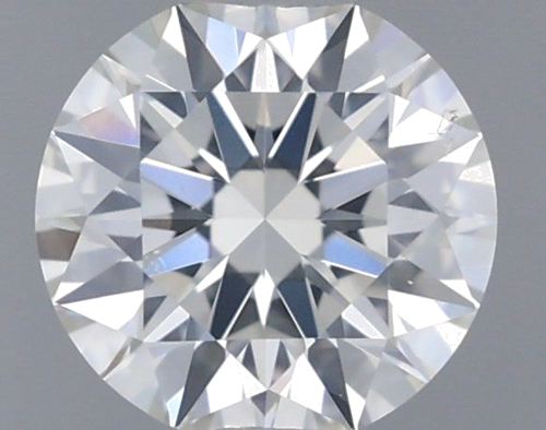 0.46 carat I-SI1 Excellent cut Natūralus Round Deimantas (1)