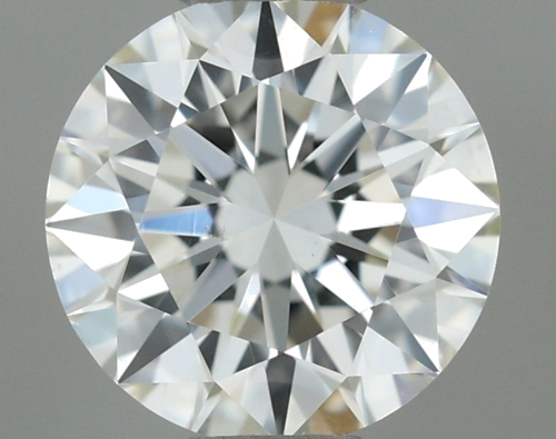 0.53 carat K-SI1 Excellent cut Natūralus Round Deimantas (1)