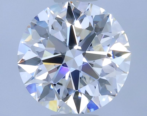 0.51 carat F-IF Excellent cut Natūralus Round Deimantas (1)
