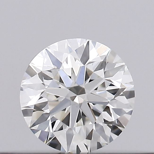 0.18 carat H-VVS2 Excellent cut Natūralus Round Deimantas (1)