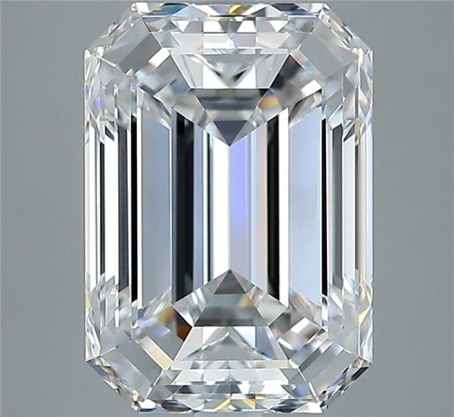 5.01 carat D-FL Natūralus Emerald Deimantas (1)