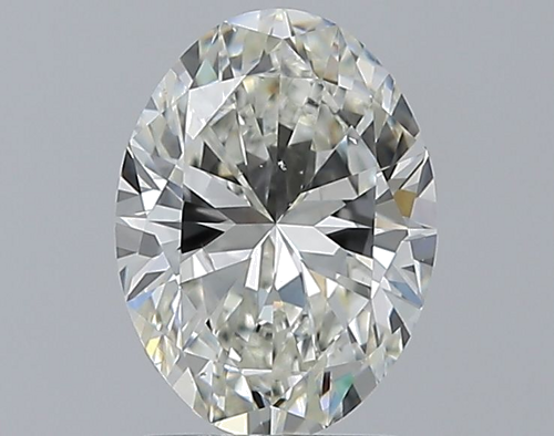 1.5 carat I-SI1 Natūralus Oval Deimantas (1)