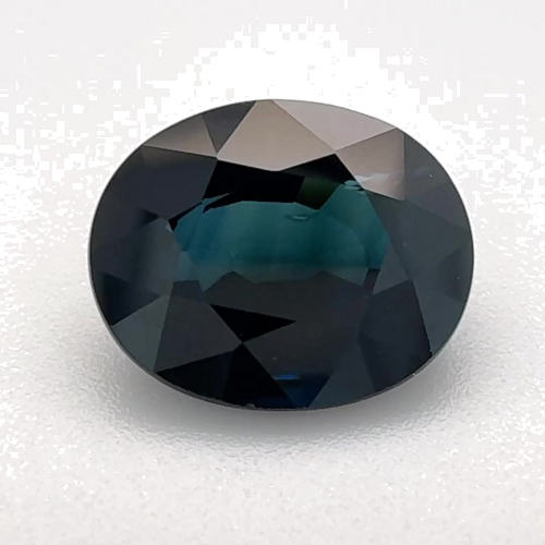 3.1 carat BLUE Oval Safyras (1)
