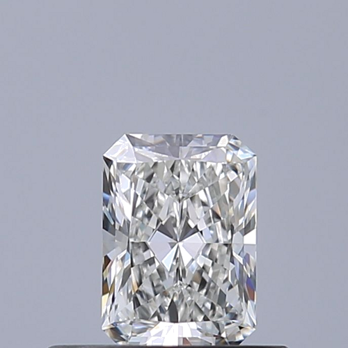 0.4 carat F-VVS1 Natūralus Radiant Deimantas (1)