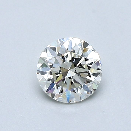 0.5 carat J-SI1 Very Good cut Natūralus Round Deimantas (1)