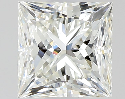 0.58 carat J-VVS1 Natūralus Princess Deimantas (1)