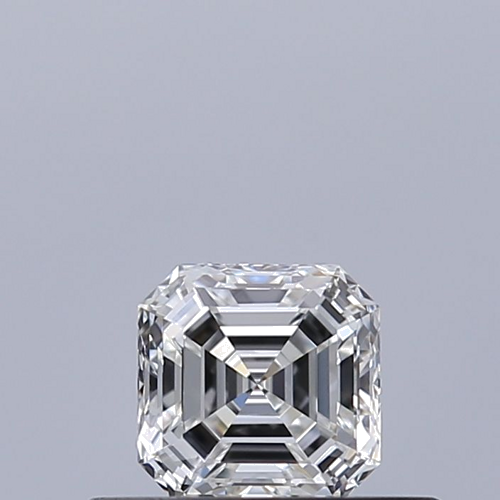 0.33 carat E-IF Natūralus Asscher Deimantas (1)