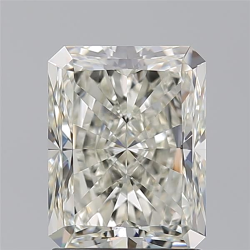 2.02 carat J-VVS2 Natūralus Radiant Deimantas (1)