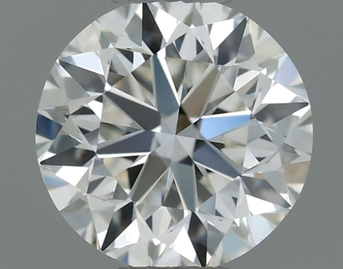 0.5 carat I-VVS1 Very Good cut Natūralus Round Deimantas (1)