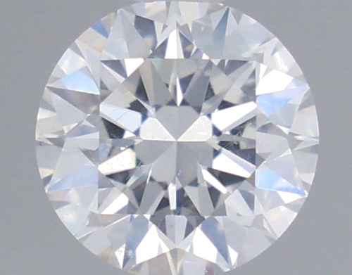 0.52 carat E-SI2 Excellent cut Natūralus Round Deimantas (1)