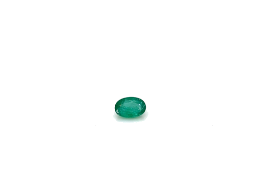 0.5 carat GREEN Oval Smaragdas (1)