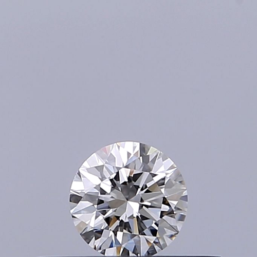 0.19 carat F-VVS1 Excellent cut Natūralus Round Deimantas (1)