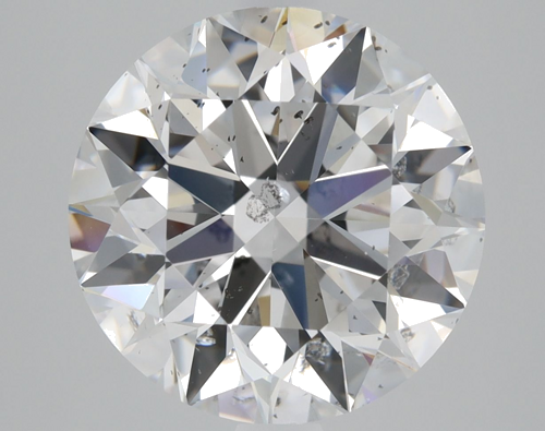 3.01 carat D-SI2 Excellent cut Natūralus Round Deimantas (1)