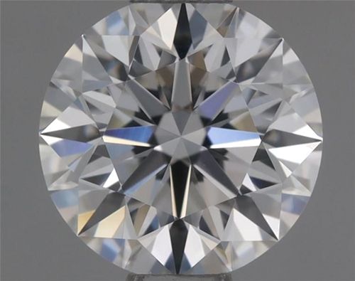 0.55 carat F-VVS1 Excellent cut Natūralus Round Deimantas (1)