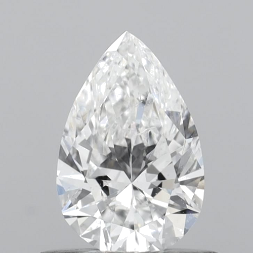 0.51 carat E-SI2 Natūralus Pear Deimantas (1)