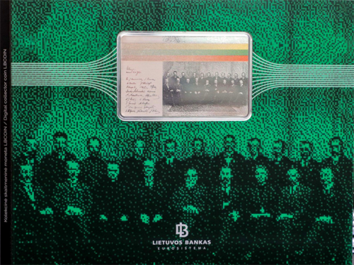 19,18 евро Литва LBCOIN 2020 серебряная монета (1)