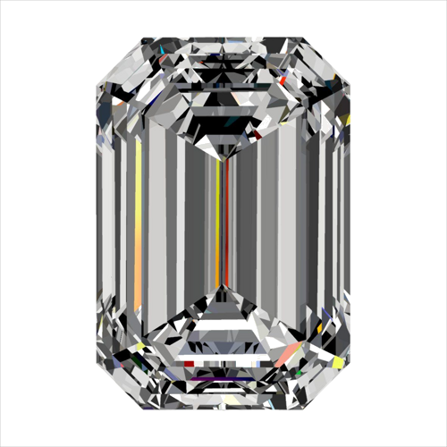 0.3 carat E-VVS2 Natūralus Emerald Deimantas (1)
