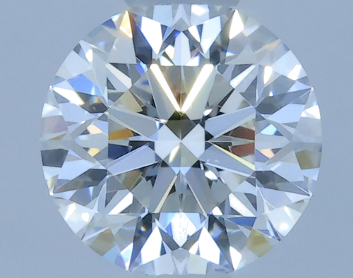 0.42 carat F-VVS1 Excellent cut Natūralus Round Deimantas (1)