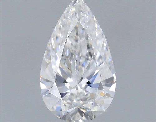 0.33 carat E-VVS1 Natūralus Pear Deimantas (1)