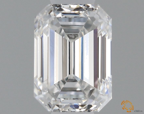 0.5 carat F-VS1 Natūralus Emerald Deimantas (1)