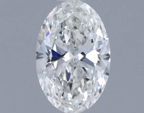 0.5 carat H-VS1 Natūralus Oval Deimantas (1)