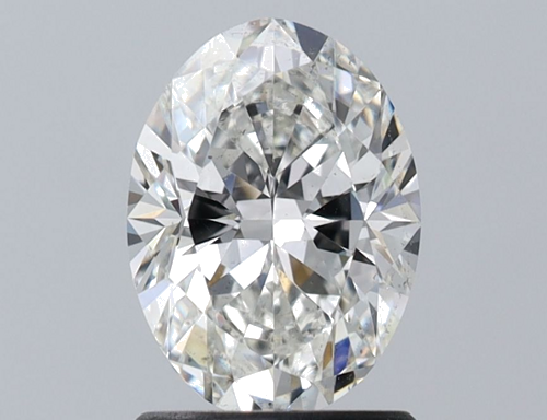 1.31 carat F-SI1 Natūralus Oval Deimantas (1)