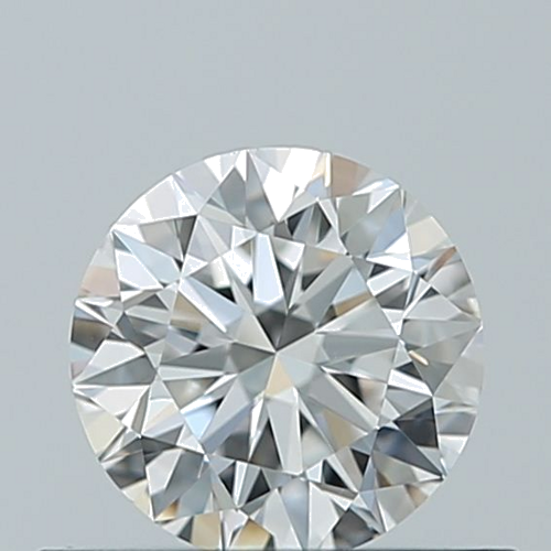 0.5 carat F-VS1 Excellent cut Natūralus Round Deimantas (1)