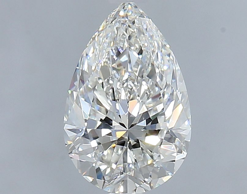 1.13 carat G-VS1 Natūralus Pear Deimantas (1)