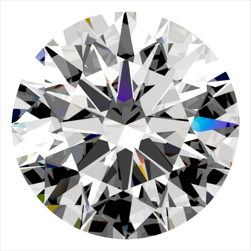 0.31 carat D-VS2 Excellent cut Natūralus Round Deimantas (1)