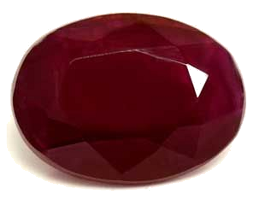1.23 carat RED Oval Rubinas (1)