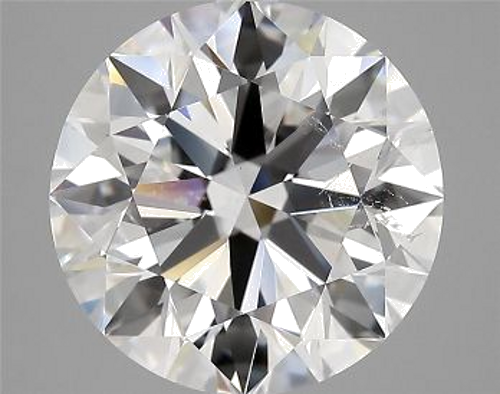 5.02 carat E-SI2 Excellent cut Natūralus Round Deimantas (1)