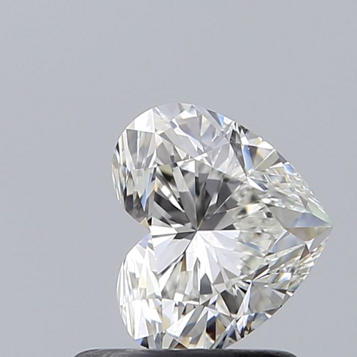 0.8 carat H-VS2 Natūralus Heart Deimantas (1)