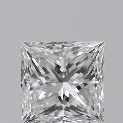 1.01 carat D-VS1 Natūralus Princess Deimantas (1)