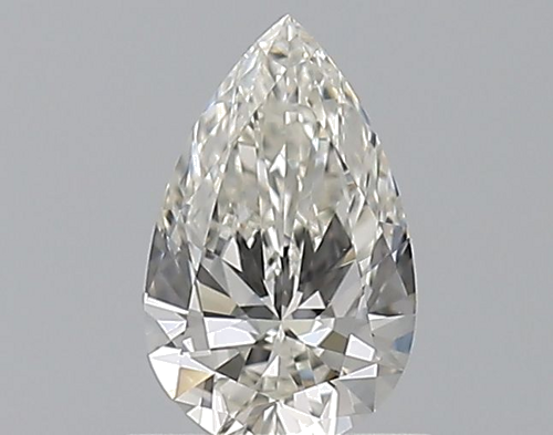0.55 carat H-VVS2 Natūralus Pear Deimantas (1)