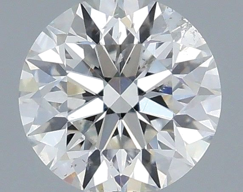 0.4 carat G-SI2 Very Good cut Natūralus Round Deimantas (1)