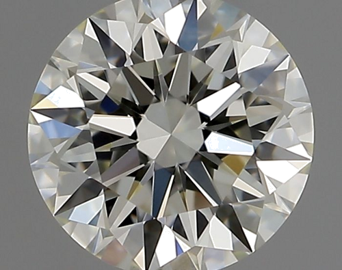0.64 carat K-VVS2 Excellent cut Natūralus Round Deimantas (1)