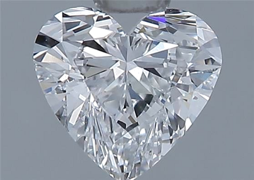 0.5 carat D-SI1 Natūralus Heart Deimantas (1)