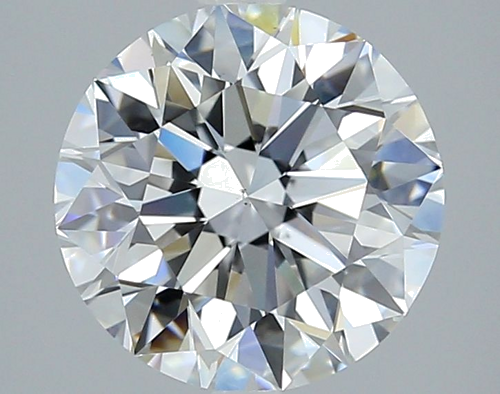 3.41 carat F-VS2 Excellent cut Natūralus Round Deimantas (1)