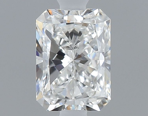 0.3 carat F-SI2 Natūralus Radiant Deimantas (1)