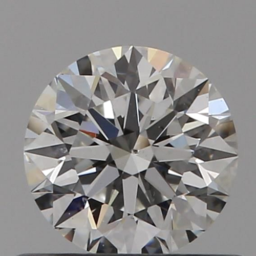 0.5 carat F-SI1 Excellent cut Natūralus Round Deimantas (1)