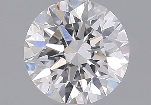 0.51 carat E-VVS1 Excellent cut Natūralus Round Deimantas (1)