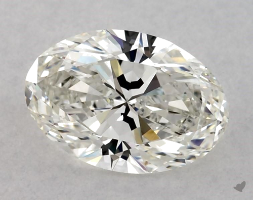 1.51 carat H-VVS1 Natūralus Oval Deimantas (1)