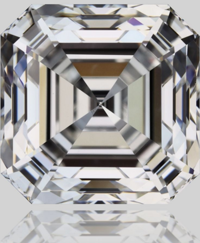 1.52 carat G-VS2 Natūralus Asscher Deimantas (1)