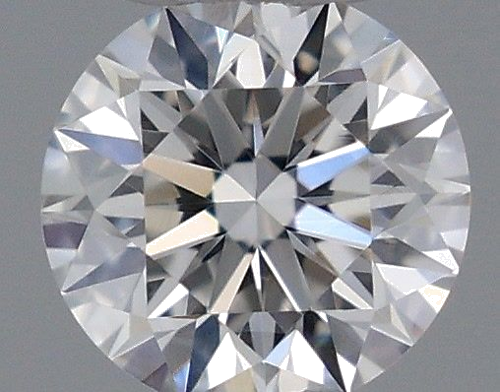 0.18 carat F-VVS2 Excellent cut Natūralus Round Deimantas (1)