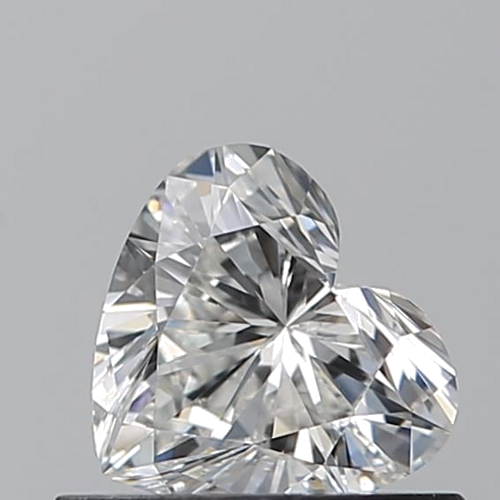 0.52 carat G-VS2 Natūralus Heart Deimantas (1)