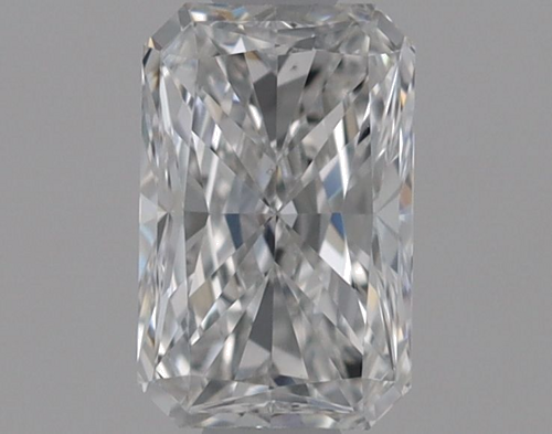 0.56 carat D-VS2 Natūralus Radiant Deimantas (1)