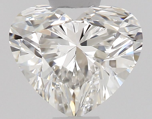 0.58 carat G-VVS1 Natūralus Heart Deimantas (1)
