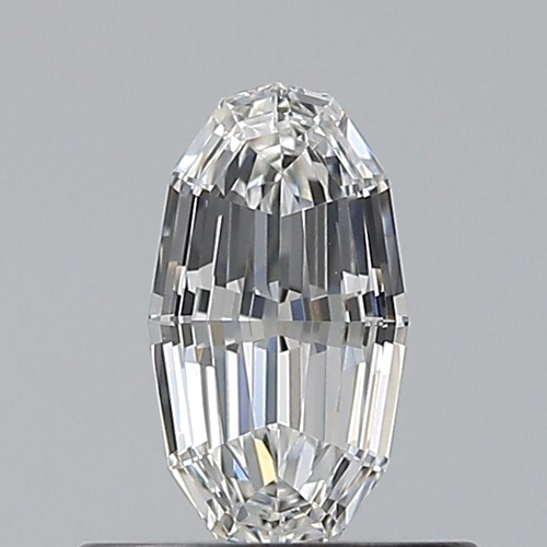 0.5 carat F-VS2 Natūralus Oval Deimantas (1)