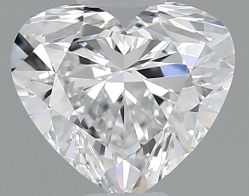 0.32 carat D-IF Natūralus Heart Deimantas (1)