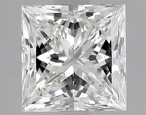 1.7 carat E-VVS1 Natūralus Princess Deimantas (1)
